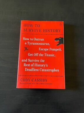Original Penguin Red Paperback Book Back Cover